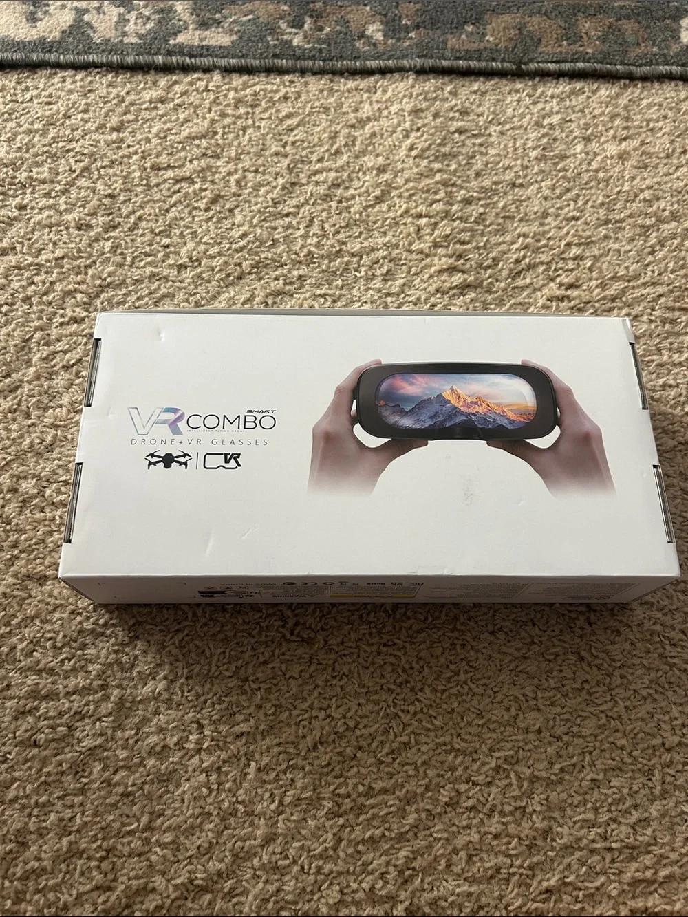 VR Smart Combo Ready to Fly Drone w/ VR Glasses, App Controller & Remote Control